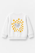 Kinder-Sweater „Der Herr ist mein Licht“ in Weiß