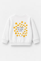 Kinder-Sweater „Der Herr ist mein Licht“ in Weiß