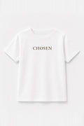 Kinder T-Shirt „Chosen (Classic)“ in Weiß