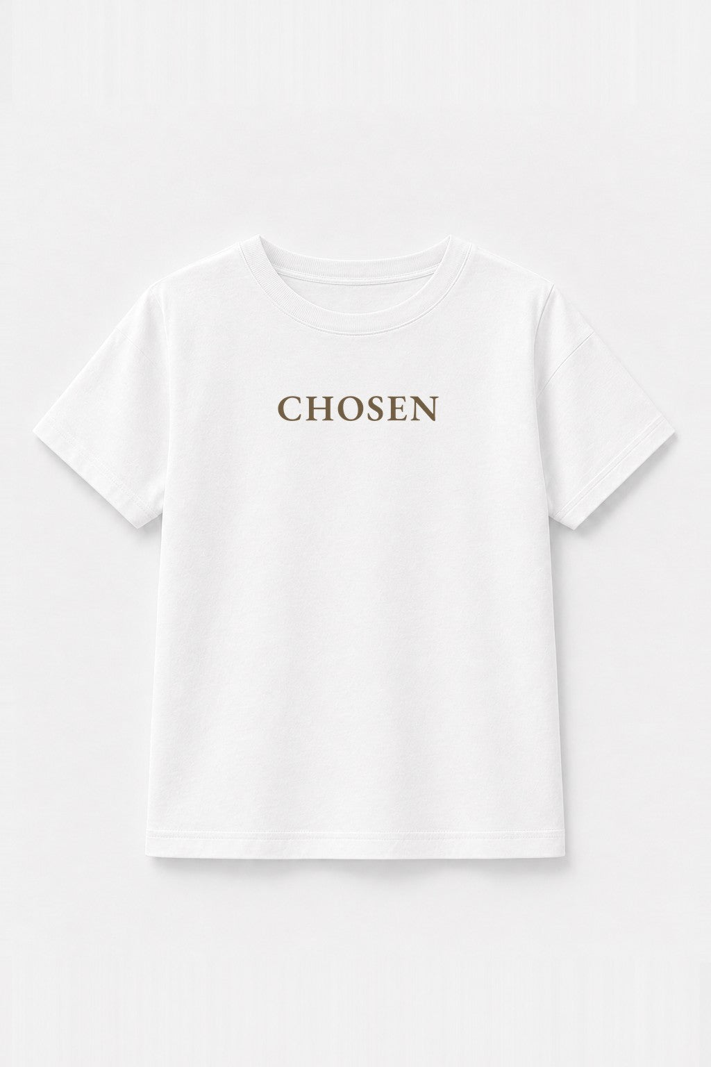 Kinder T-Shirt „Chosen (Classic)“ in Weiß