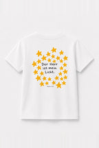 Kinder T-Shirt „Der Herr ist mein Licht“ in Weiß