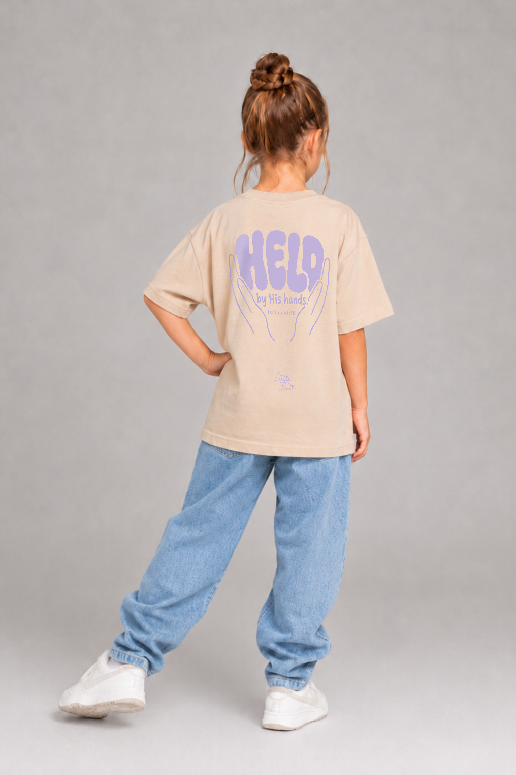 Held by his Hands. T-Shirt