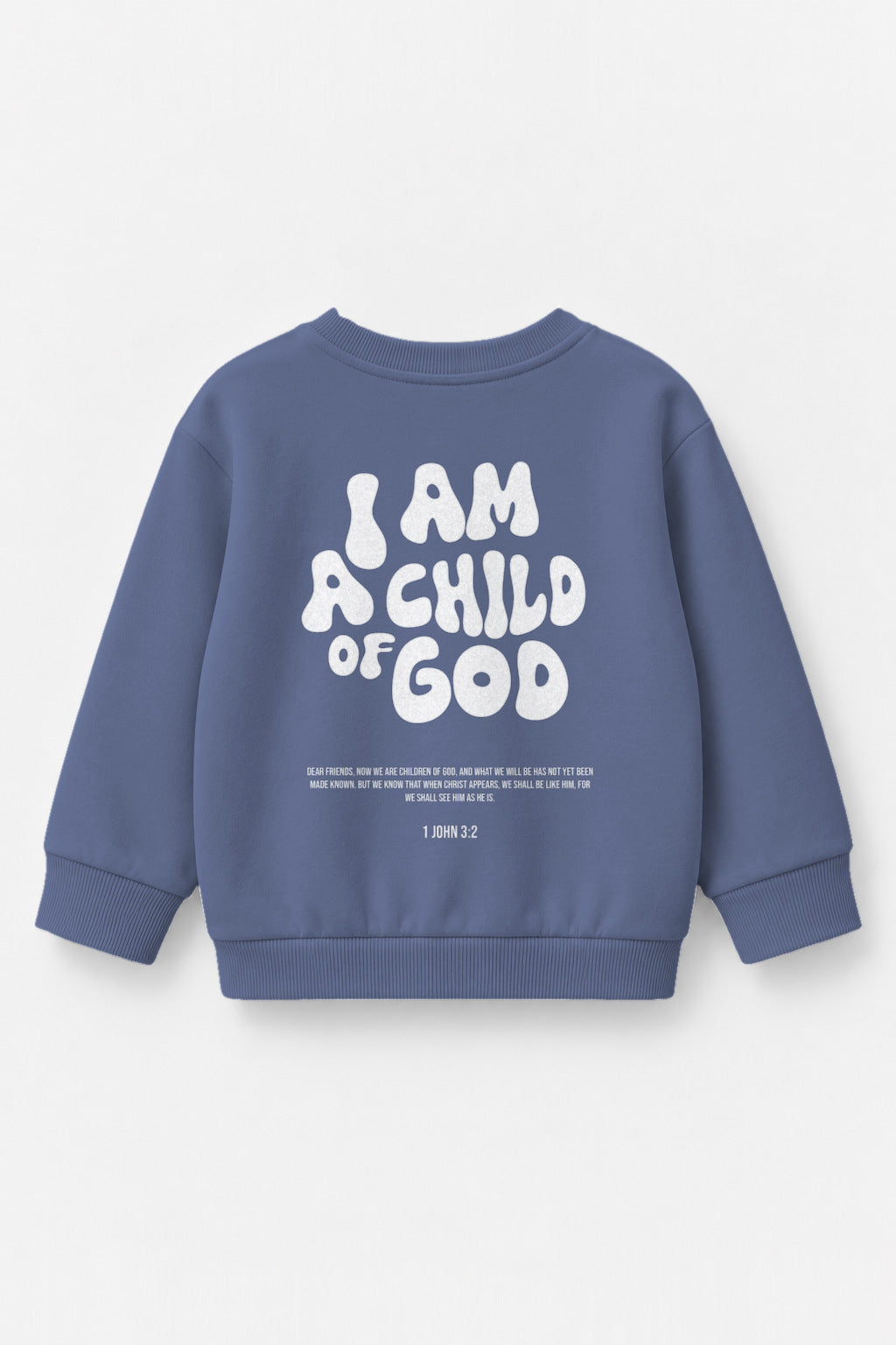 Child of God Kinder-Sweater in Blau