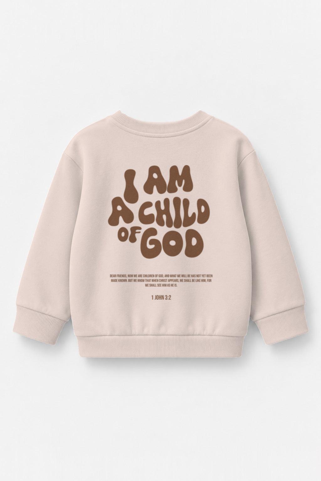 Child of God Kinder-Sweater in Rosa