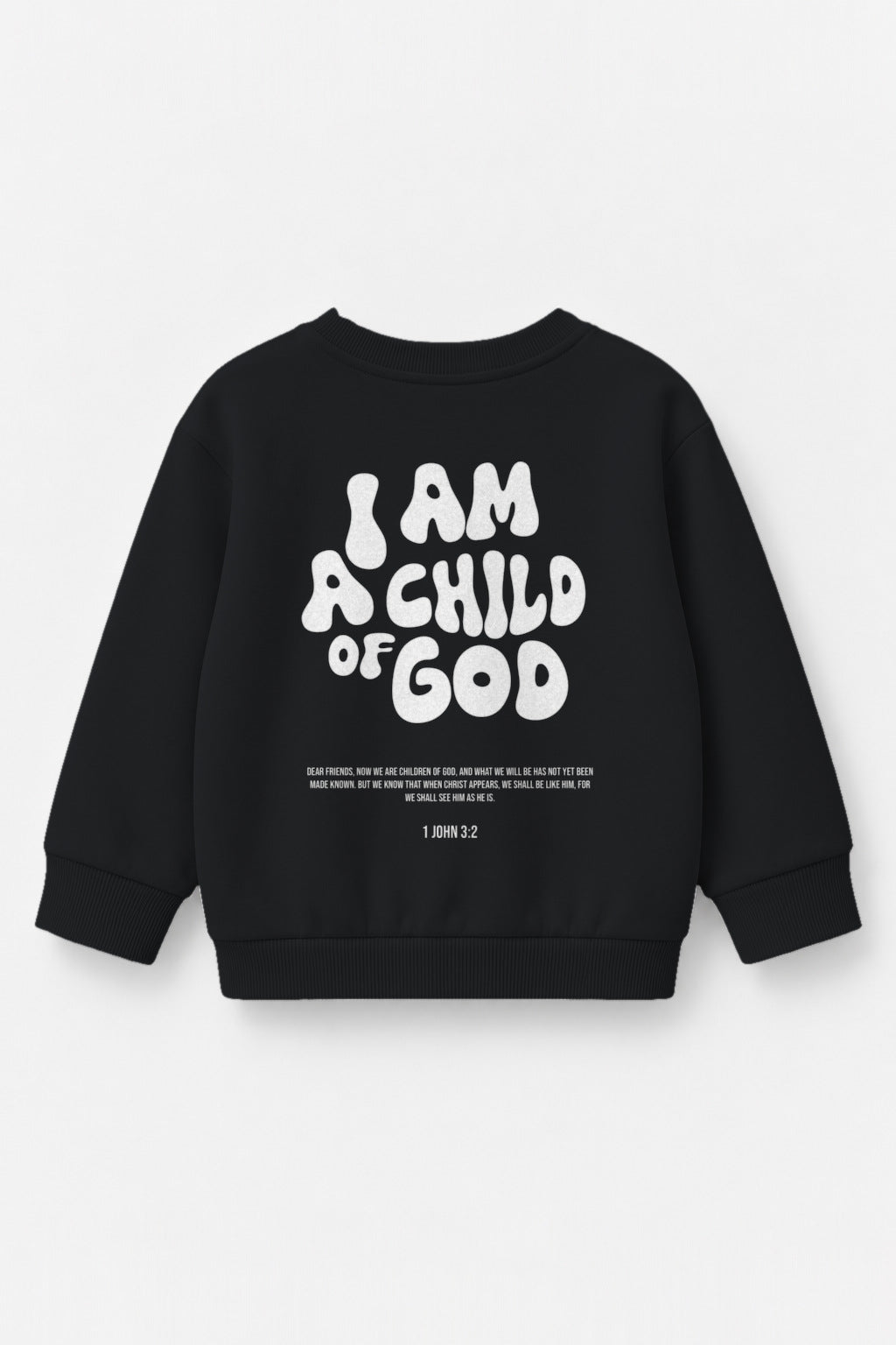 Child of God Kinder-Sweater in Schwarz
