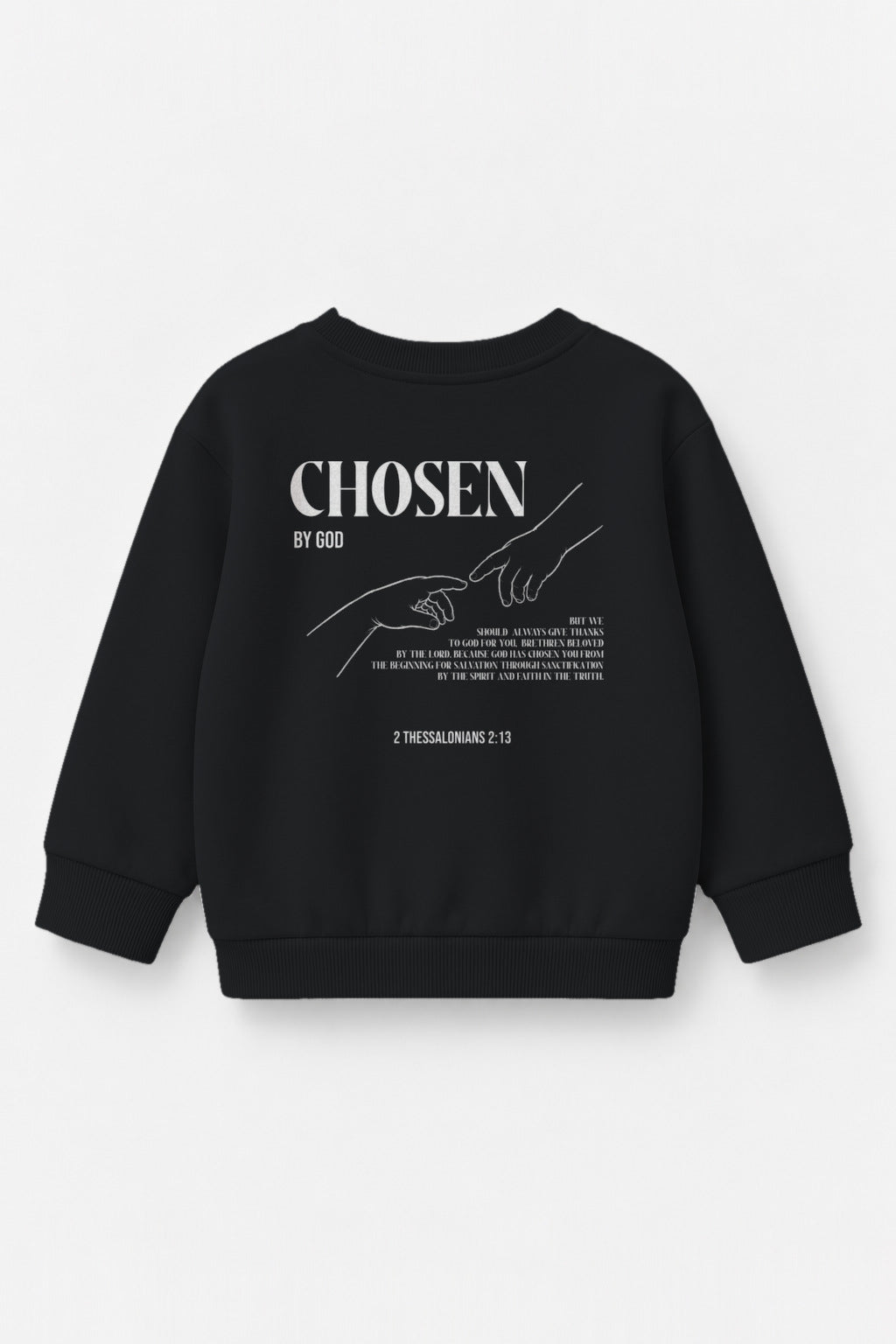 Chosen Kinder-Sweater in Schwarz