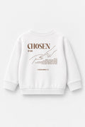 Chosen Kinder-Sweater in Weiß