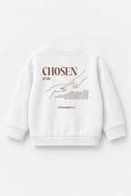 Chosen Kinder-Sweater in Weiß