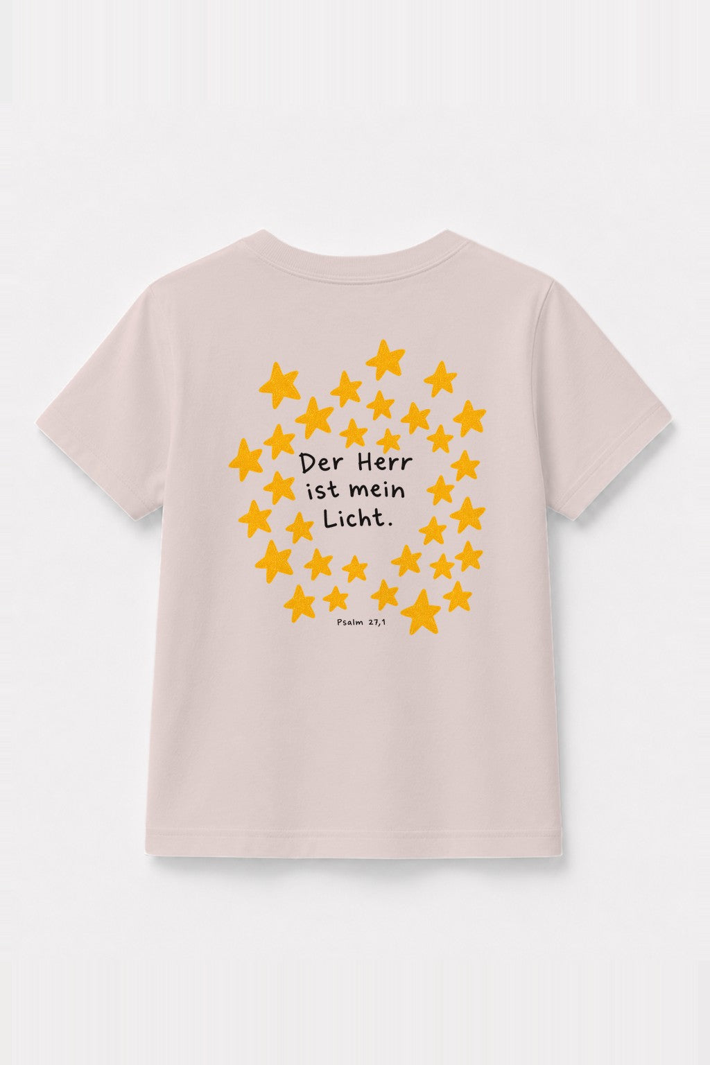 Kinder T-Shirt „Der Herr ist mein Licht“ in Rosa