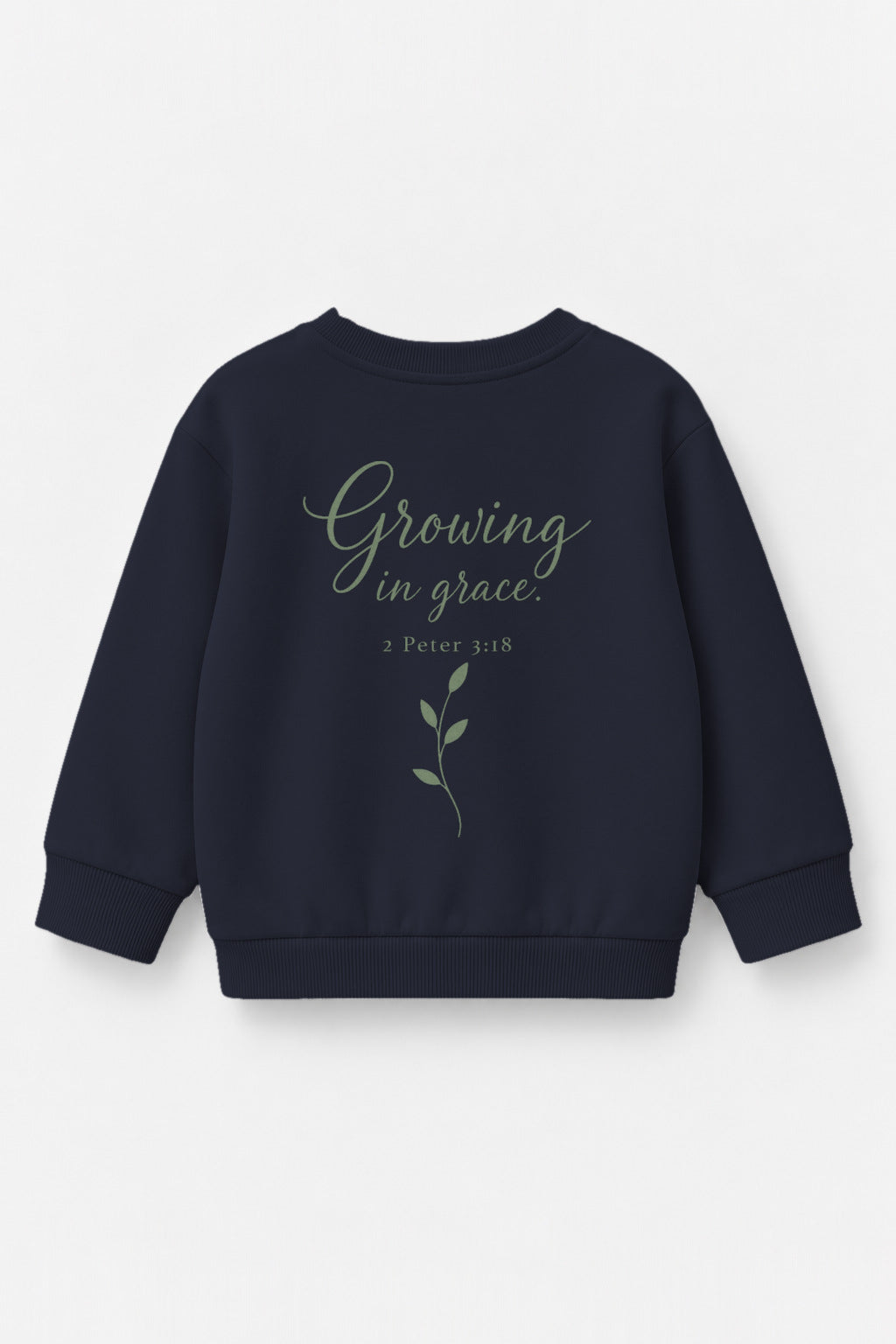 Grow in grace Kinder-Sweater in Navy
