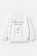 Grow in grace Kinder-Sweater in Weiß