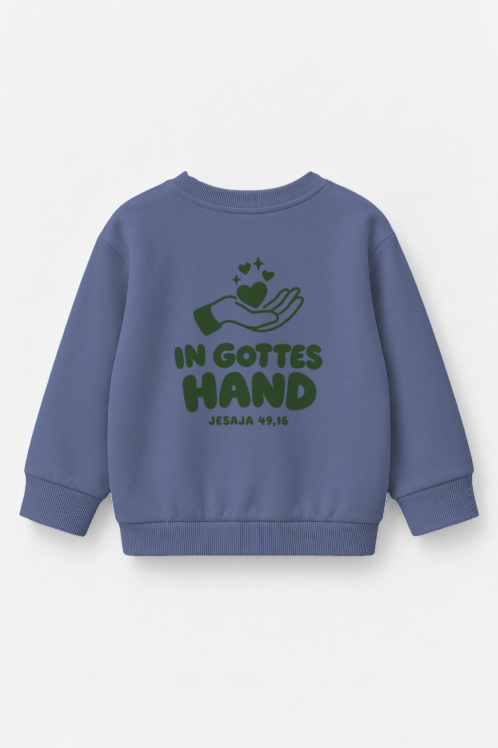 In Gottes Hand Kinder-Sweater in Blau