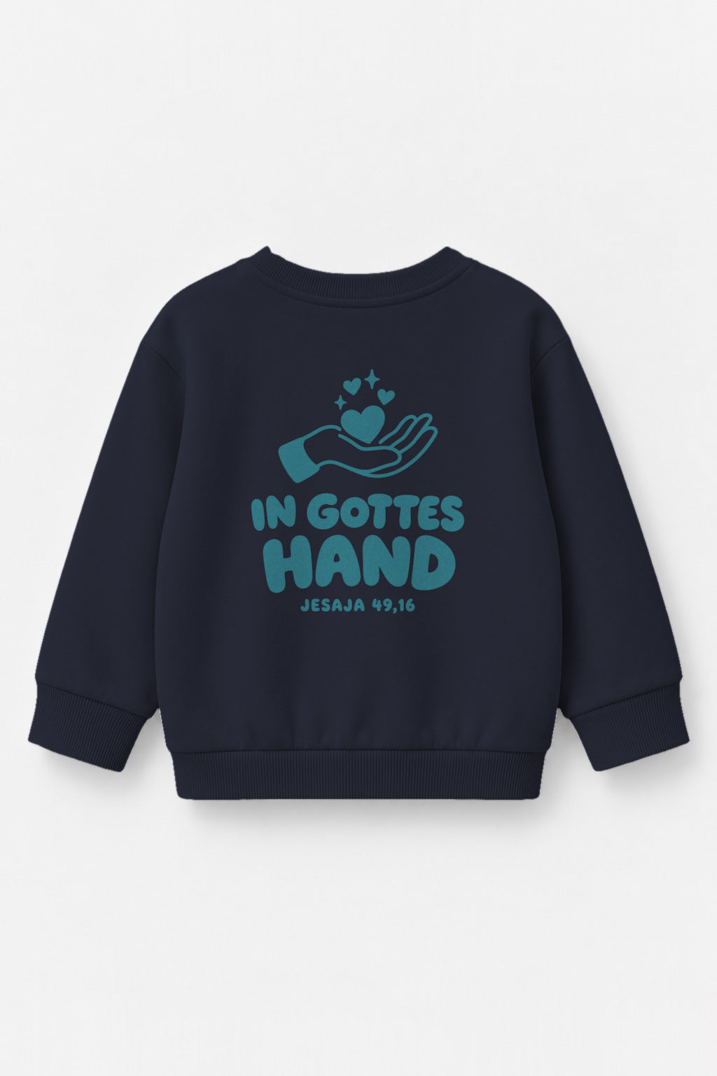 In Gottes Hand Kinder-Sweater in Navy