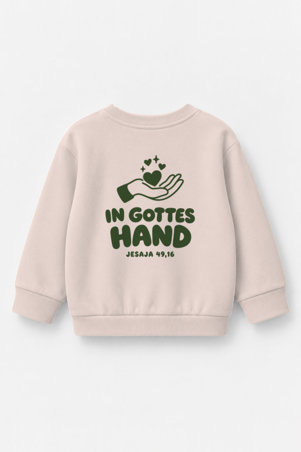 In Gottes Hand Kinder-Sweater in Rosa