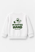 In Gottes Hand Kinder-Sweater in Weiß