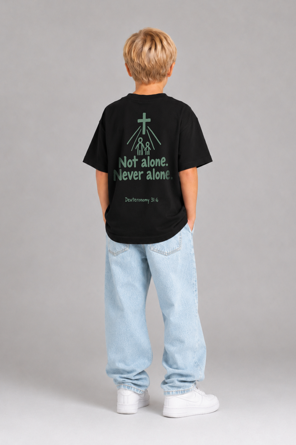 Not Alone. Never Alone. T-Shirt