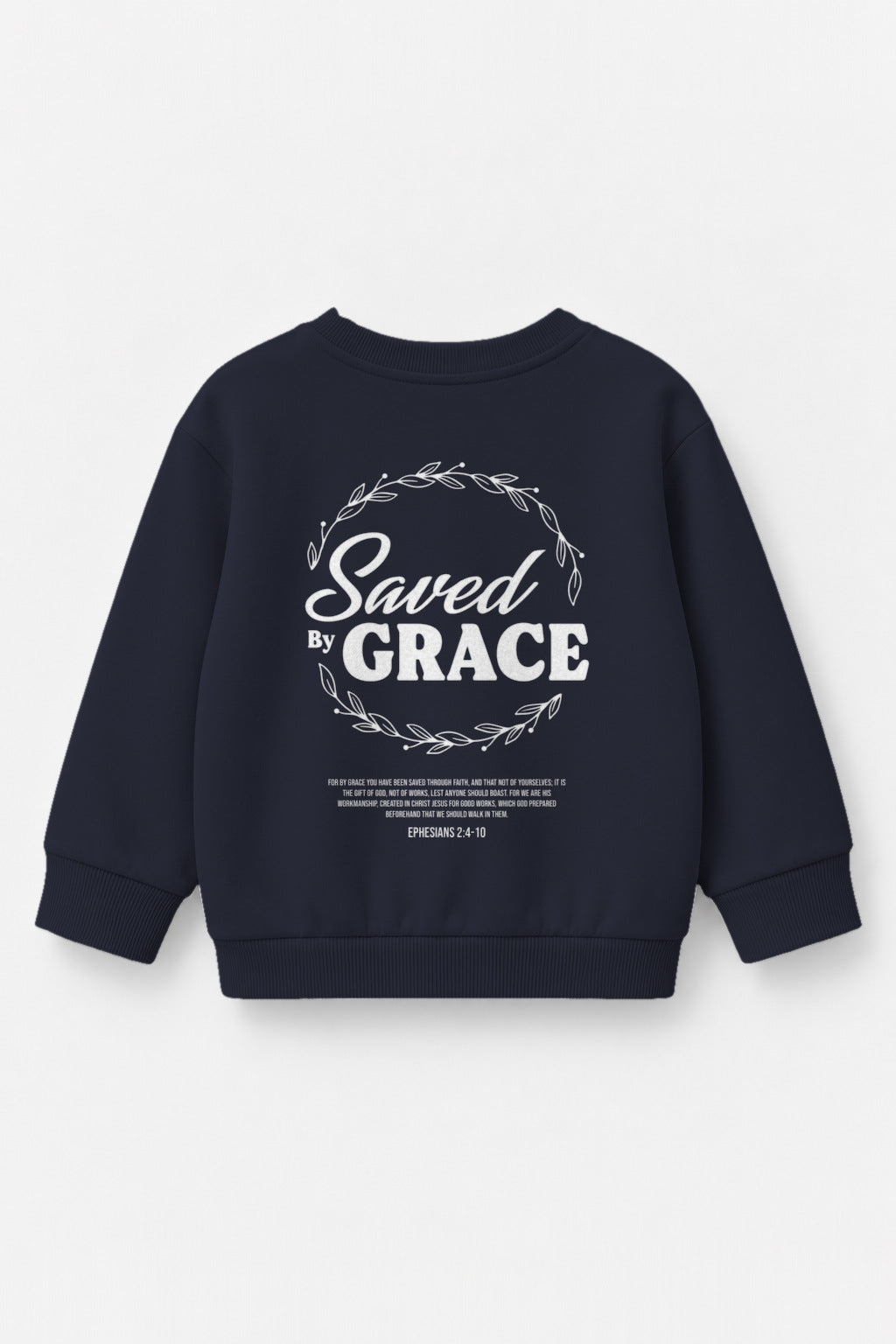 Saved by Grace Kinder-Sweater in Navy