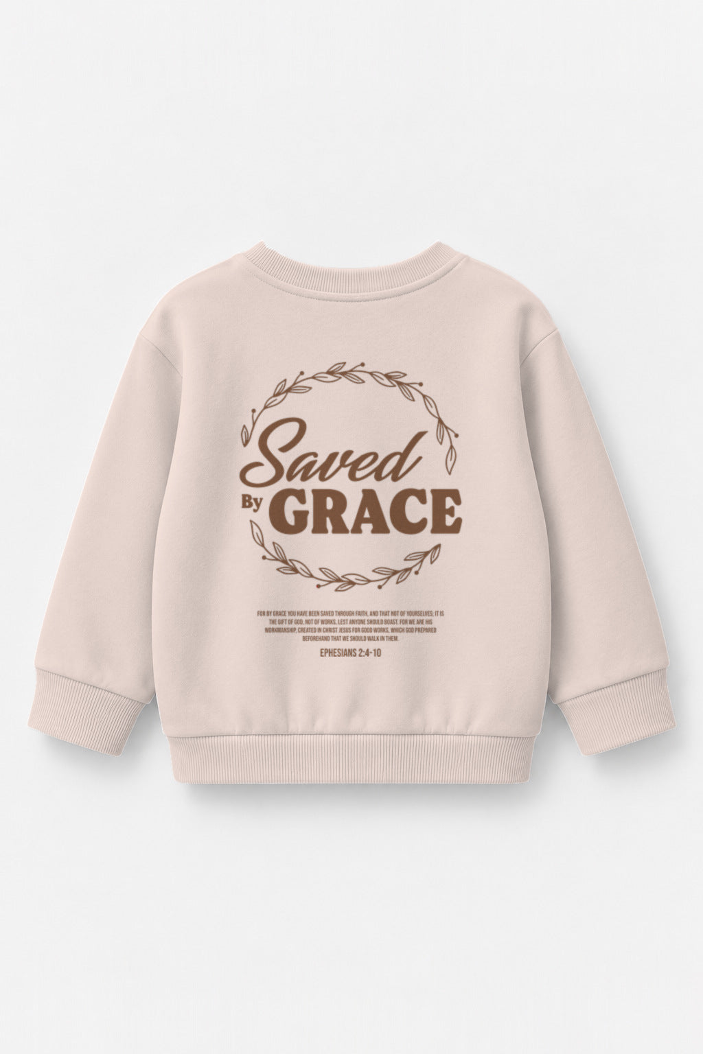 Saved by Grace Kinder-Sweater in Rosa