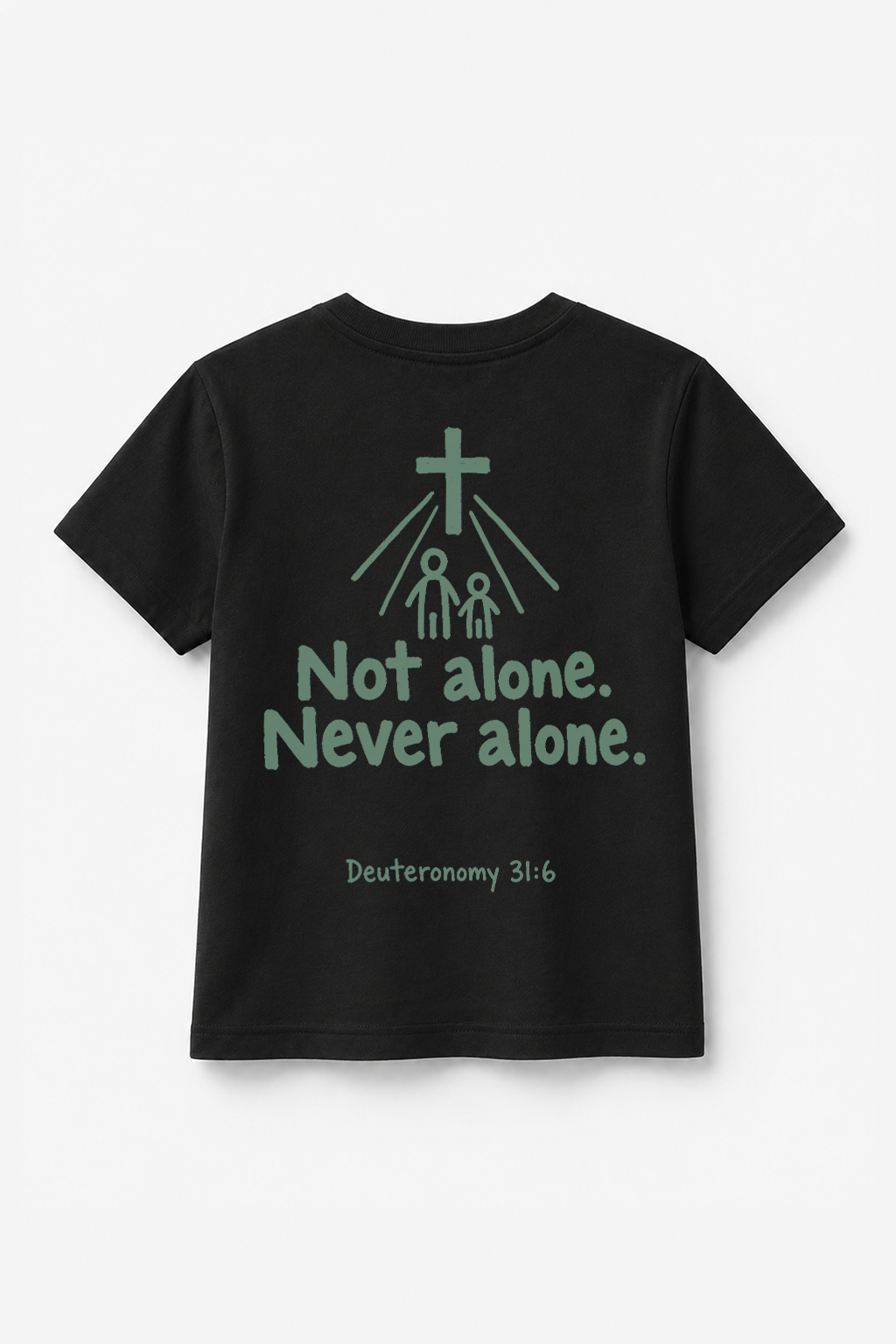 Not Alone. Never Alone. T-Shirt