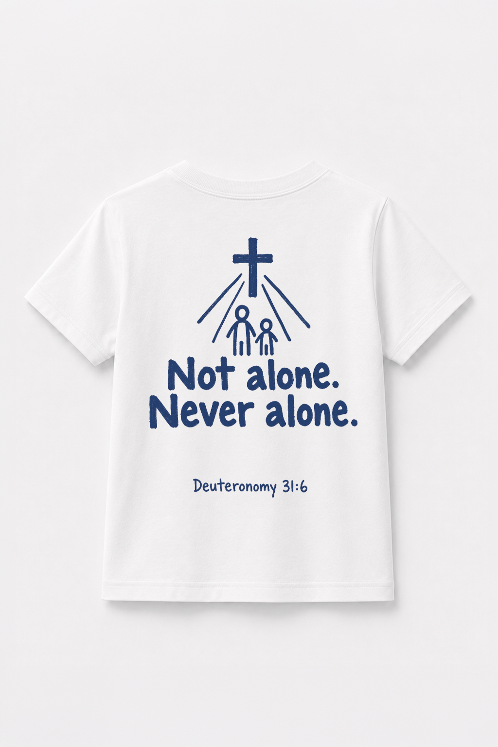 Not Alone. Never Alone. T-Shirt