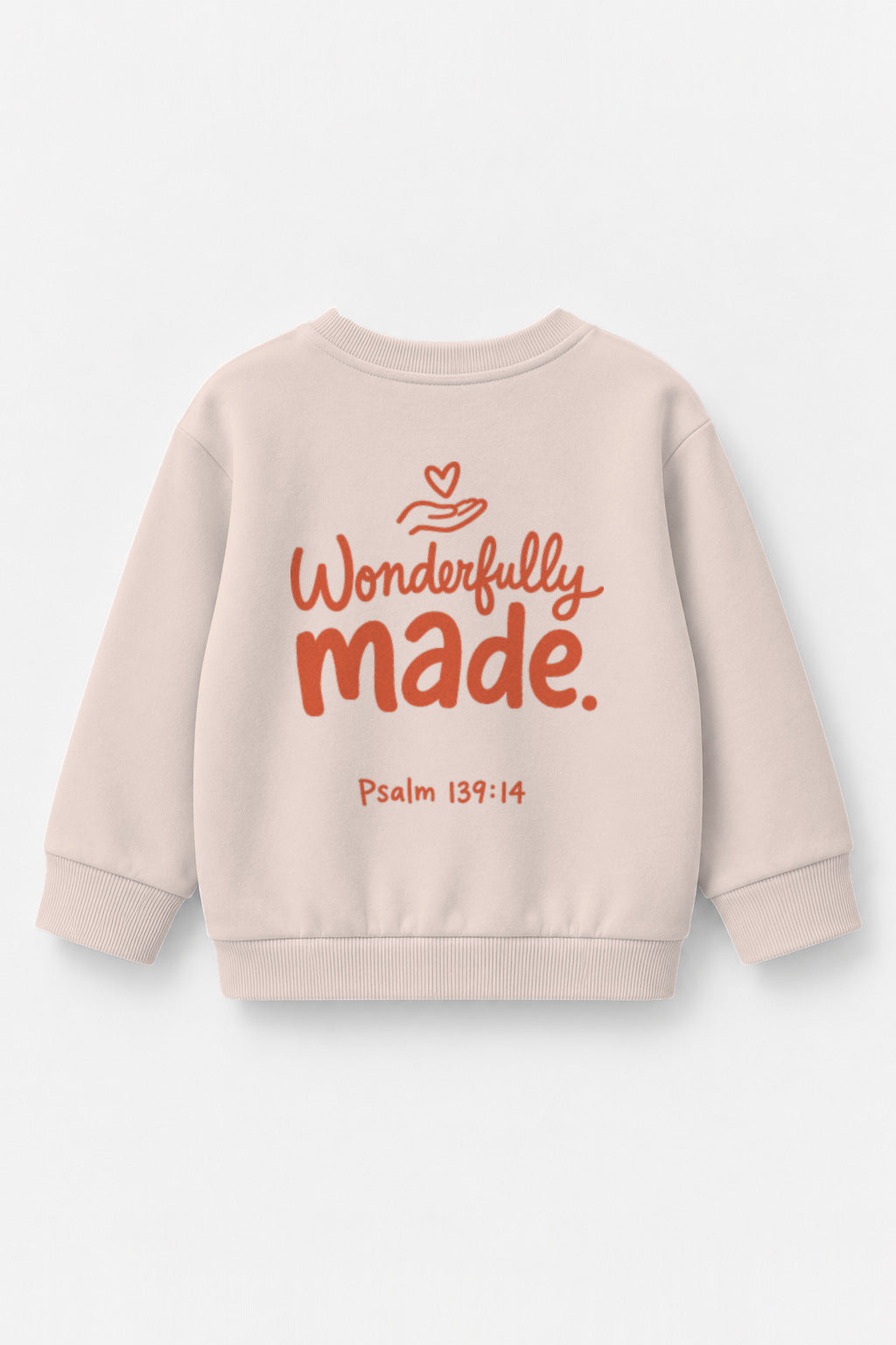 Wonderfully Made Kinder-Sweater in Rosa